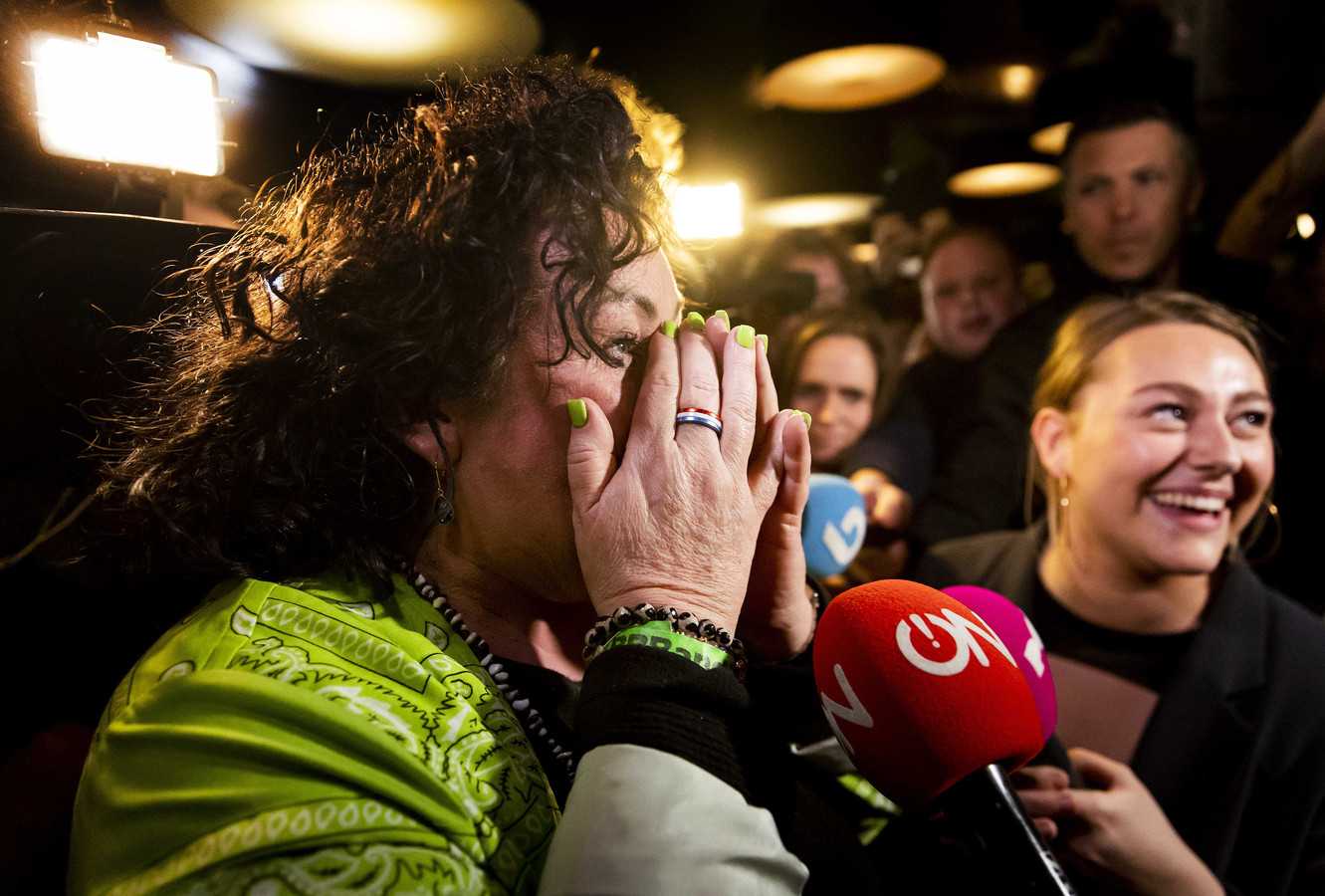 Caroline van der Plas overdonderd ‘Mensen what the fuck is er gebeurd?’ Foto destentor.nl