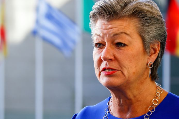 Eurocommissaris Ylva Johansson van Migratie.