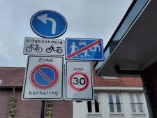 Bordenmanie op Celzusterenstraat