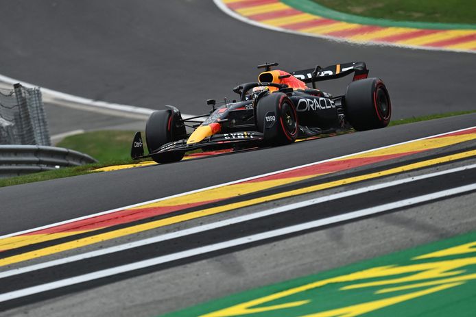 Refrein Dekbed bijtend Max Verstappen kwalificeert als snelste, maar start van P14: bekijk hier  startopstelling Grand Prix van België | Formule 1 | AD.nl