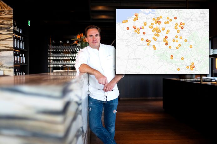 Chef Viki Geunes van het Antwerpse restaurant Zilte heeft drie sterren gekregen van de prestigieuze Michelingids.