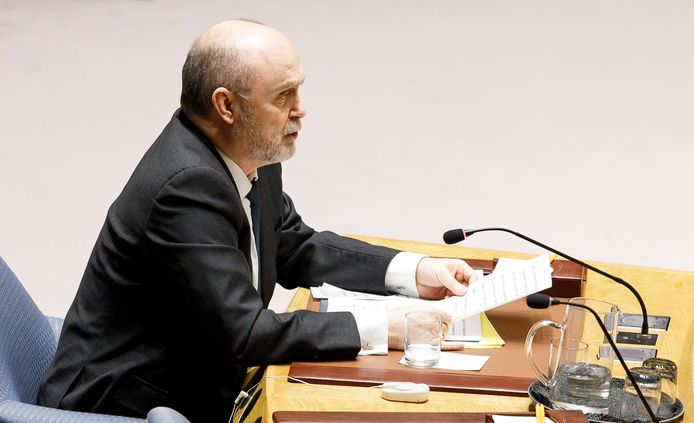 Feridun Hadi Sinirlioglu, de Turkse ambassadeur bij de VN.