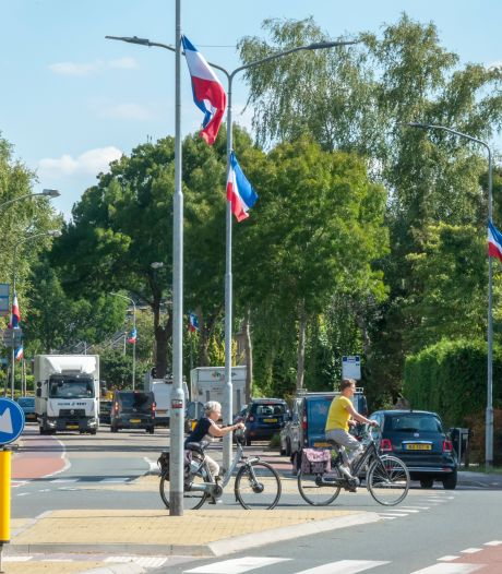 Hoe lang blijven de omgekeerde vlaggen nog hangen op de Veluwe? ‘Heeft nu lang genoeg geduurd’