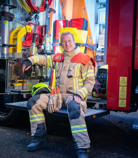 Joop heeft na vijftig jaar dienst zijn laatste brand geblust; ‘Heteren heeft altijd een gretige leergierige ploeg gehad’