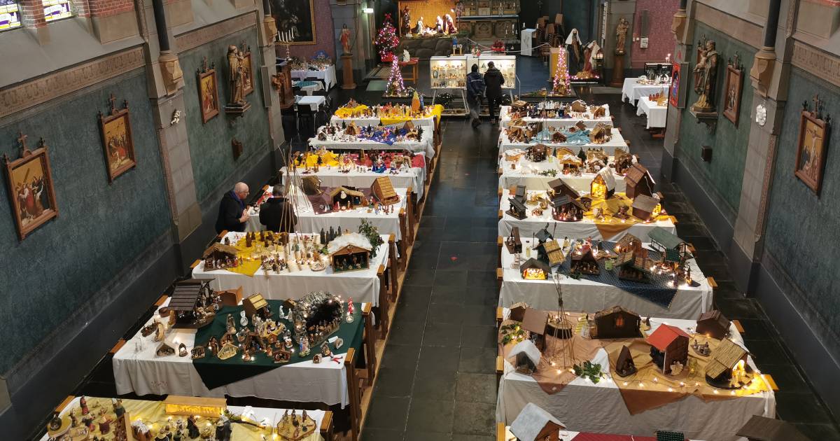 Catharinakerk in Hengstdijk gevuld met honderden kerststallen: ‘Iedereen mag er een neerzetten’