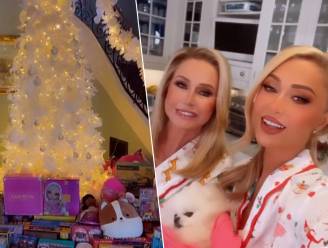 Paris Hilton en haar moeder toveren huis om in kerstparadijs: champagne-automaat van 35.000 euro kan niet ontbreken