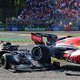 Verstappen en Hamilton botsen op Monza en vallen uit, gridstraf voor Verstappen