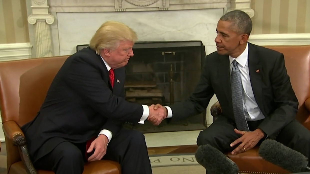 Trump & Obama Beeld VTM