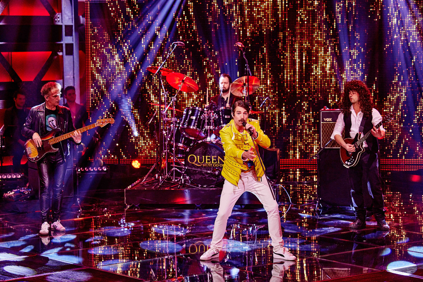 Tributeband Queen Must Go On in finale van We Want More ‘Dit is