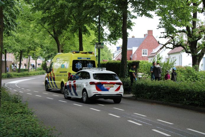 Meerdere hulpverleners kwamen naar Veenendaal om te helpen.