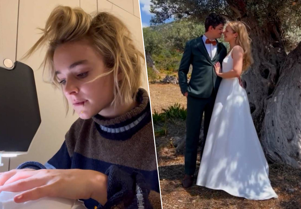 Pommelien Thijs gaat zelf aan de slag voor de trouwjurk van haar zus (én het resultaat mag er