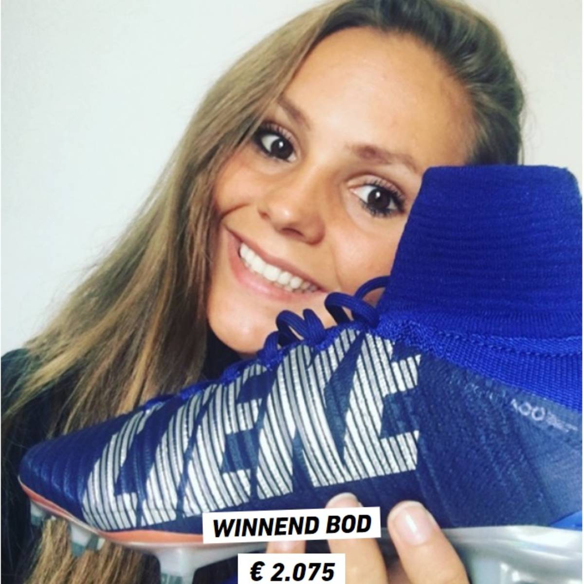 Schoenen Lieke Martens als lokkertje voor de jeugd in Waalwijk Waalwijk bd