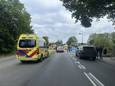 Aan de Harderwijkerweg (N310), ter hoogte van Harskamp, is een ernstig ongeluk gebeurd.