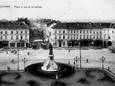Het Martelarenplein in Leuven omstreeks 1910. De oorlog zou veel ellende brengen, maar ook een metamorfose voor de toegangspoort tot de stad.