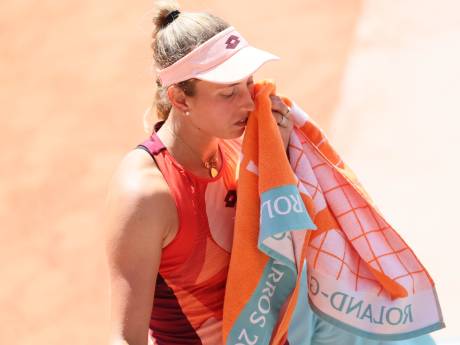 Fin de parcours: renversée par Pavlyuchenkova, Elise Mertens ne verra pas les quarts de finale de Roland-Garros
