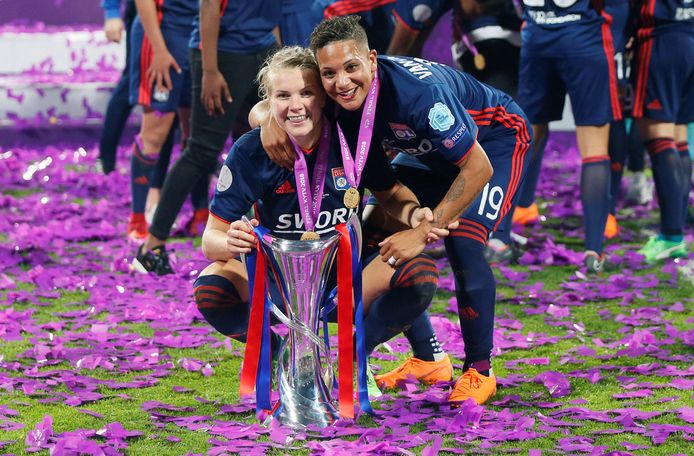Ada Hegerberg en Shanice van de Sanden.