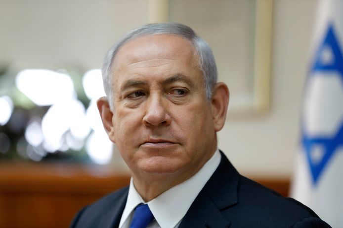 De Israëlische premier Netanyahu.