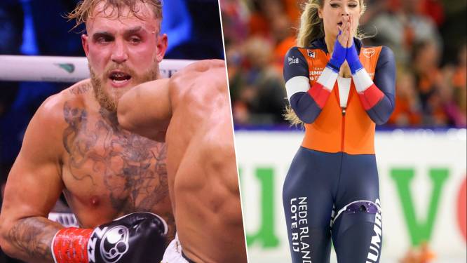 Nederland in de ban van relatie tussen topschaatster Jutta Leerdam met YouTube-bokser Jake Paul
