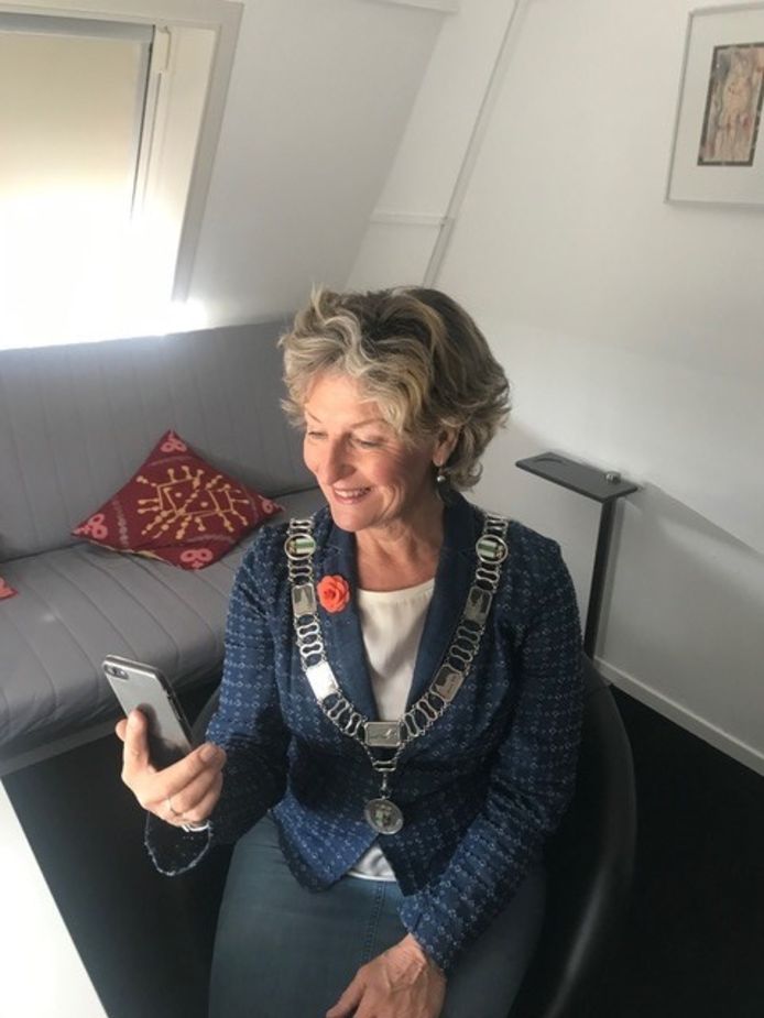 Burgemeester Corry van Rhee-Oud Ammerveld van Druten.