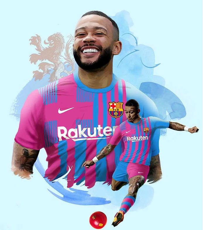 Memphis Depay gaat de komende twee jaar voetballen bij FC Barcelona.