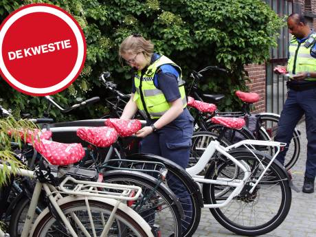 Even de fiets bij de winkel parkeren, dat moet toch kunnen