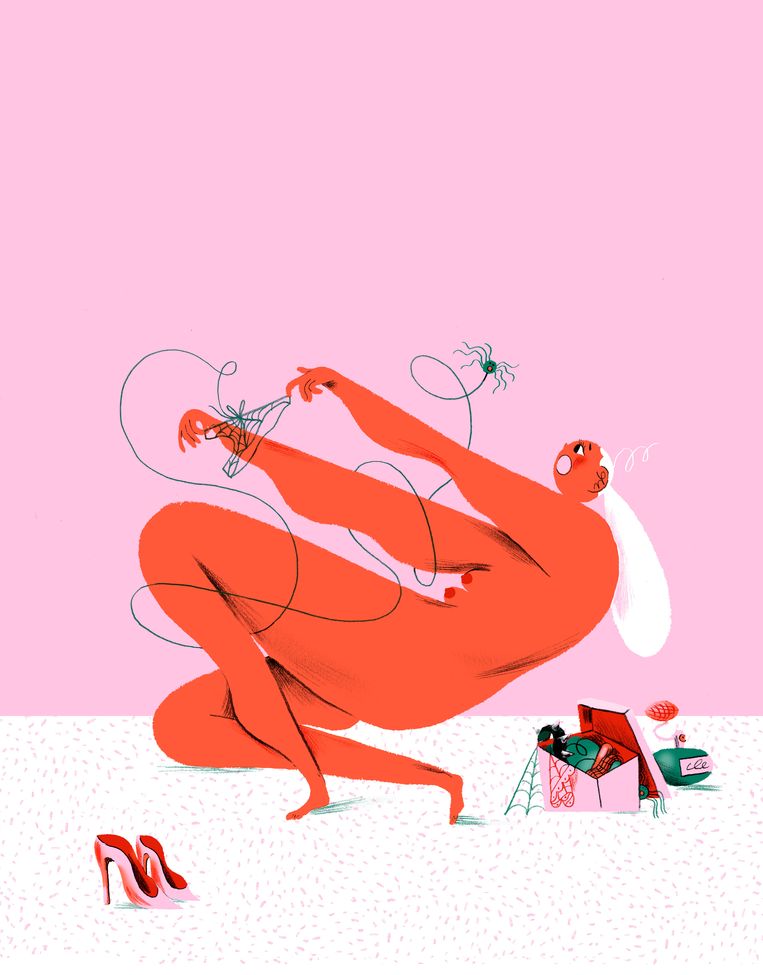 Seksuoloog Filip Geelen: ‘Je lichaam kickt af van seks. Het is zoals met een hongergevoel: als je even niet eet, gaat de honger na een tijd ook vanzelf over. Een tip dus: use it or lose it.’
 Beeld Charlotte Dumortier