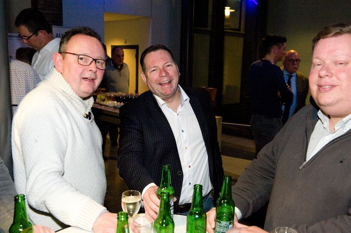 Wethouder Marcel Melissen (midden) op archiefbeeld in 2018.