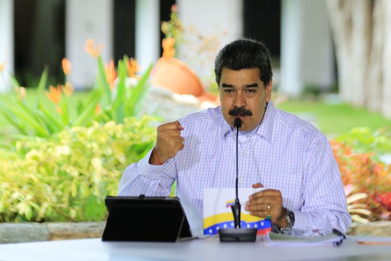De Venezolaanse president Nicolás Maduro Beeld Hollandse Hoogte/AFP