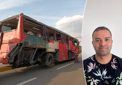 Maurice (36) uit Breda hielp slachtoffers na ernstig busongeval op E19: “Wat ik heb gezien, dat wens je niemand toe”