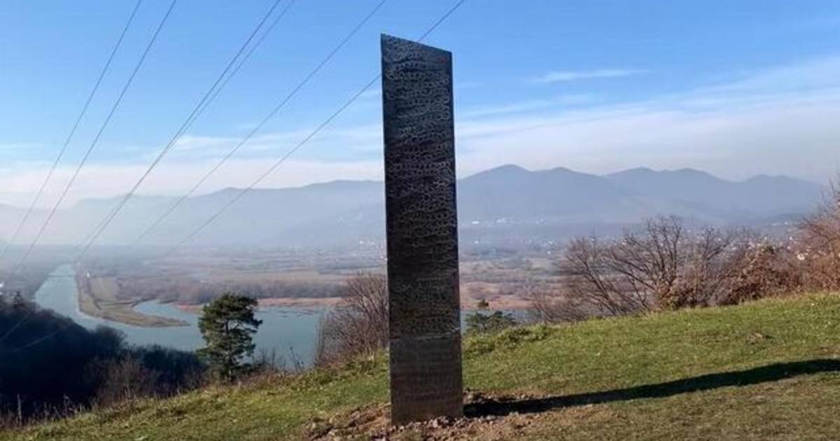 After Utah also mysterious monolith in Romania: ‘Made by a bad welder’ |  Abroad