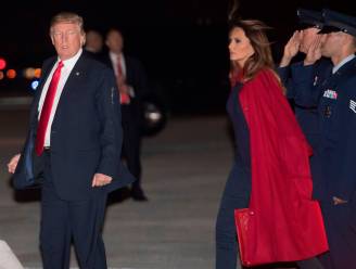 VIDEO: Melania keurt echtgenoot Donald Trump geen blik waardig bij aankomst in Mar-a-Lago