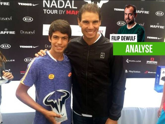 Onze tenniswatcher vergelijkt Alcaraz met Nadal: “Die eerste straalt meer fun uit met zijn PlayStationtennis”