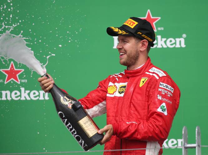 Zorgeloze Vettel blaast titelstrijd nieuw leven in door zijn vlag te planten in Montreal, Vandoorne zestiende
