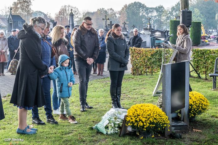 Herdenking aanslag Bende Van Nijvel op de begraafplaats van Aalst.