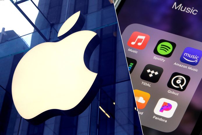 Apple riskeert boete van half miljard euro door klachten van Spotify bij de Europese Commissie.