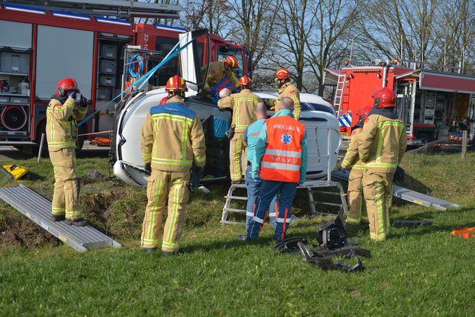 Ongeval Deurneseweg Ommel.