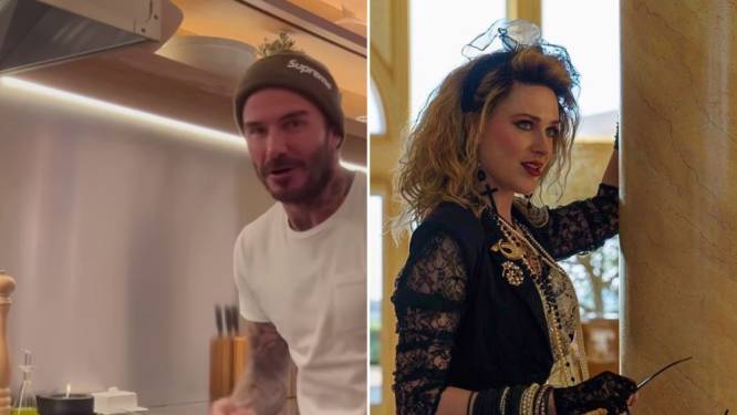 CELEB 24/7. David Beckham bakt pannenkoeken en wie kruipt er in de huid van Madonna? 