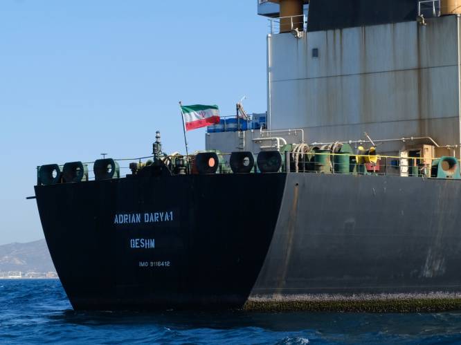 Iraanse olietanker vertrokken uit Gibraltar