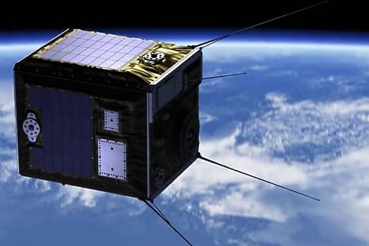De eerste satelliet draait op 500 kilometer hoogte zijn rondjes. Later komen er nog zes bij.
