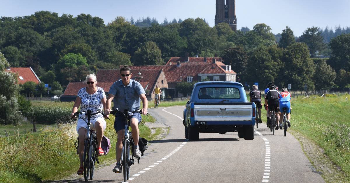 Fietsersbond: 'Auto's niet meer welkom op dijk tussen Amerongen en Wijk bij Duurstede' - De Gelderla