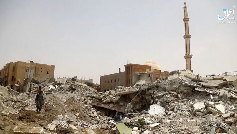 Raqqa - de 'hoofdstad' van IS Beeld AP