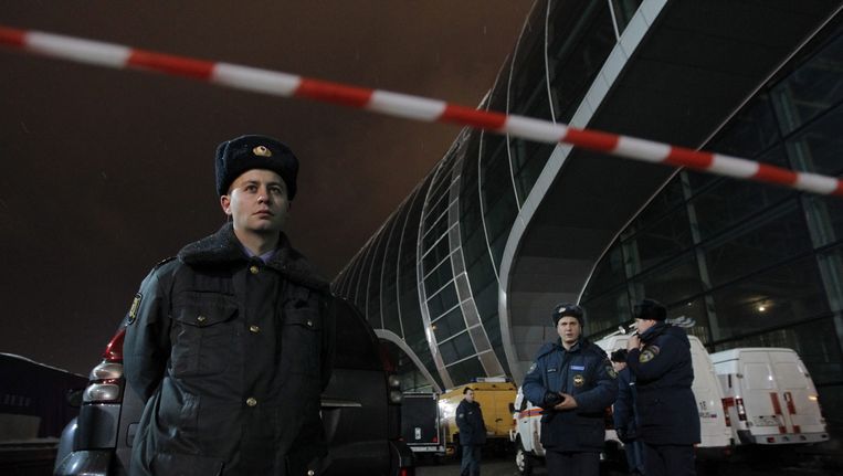 Archiefbeeld: Russische politieagenten Beeld epa