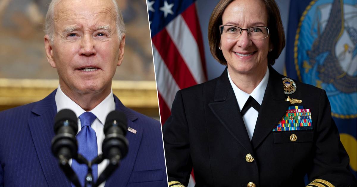 Biden nominates the admiral as the first woman on the General Staff |  outside