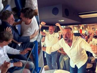 Van Erik Van Looy tot Viktor Verhulst en Maksim Stojanac: BV’s door het dolle heen na winst Antwerp in titelstrijd