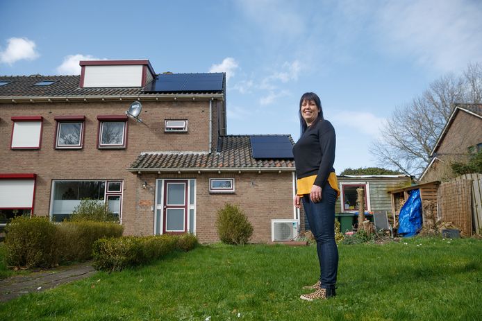 Lieke Knape heeft maatregelen getroffen om haar woning energieneutraal te maken.