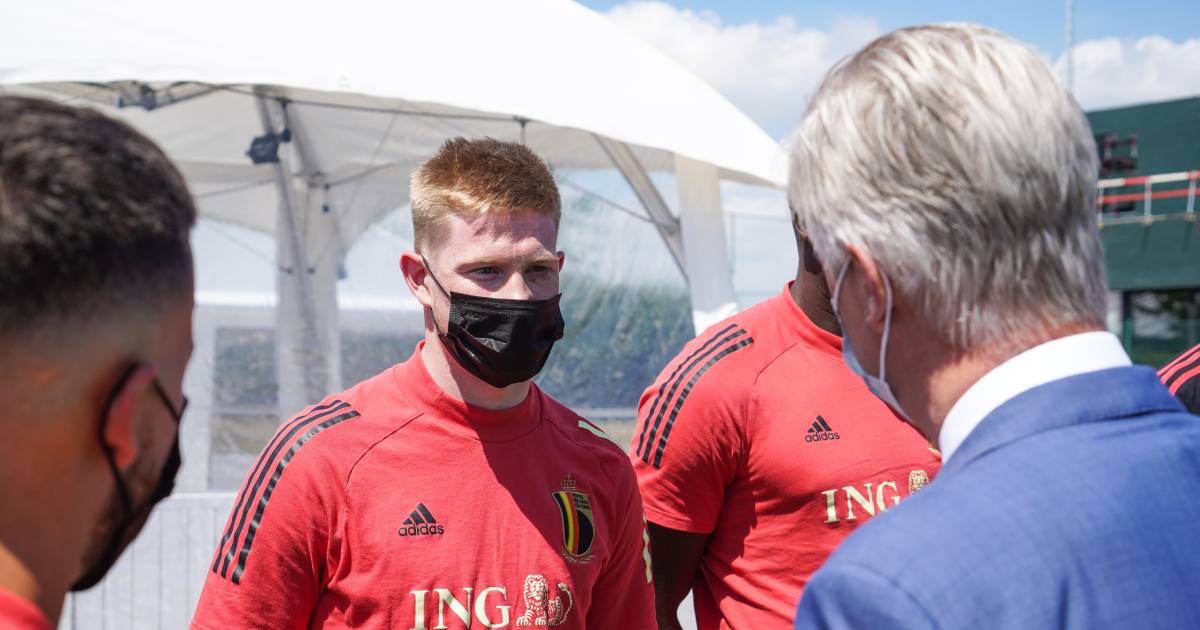 De Bruyne verklapt aan koning België dat hij eerste EK ...
