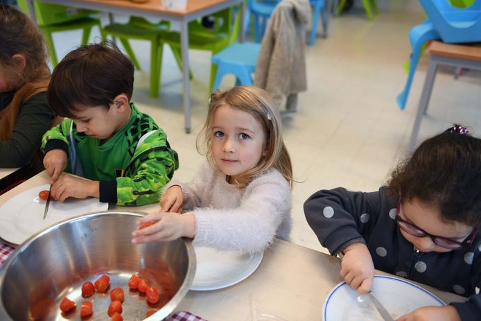 Kleuterschool Bijenkorf in Herent organiseert take-away.