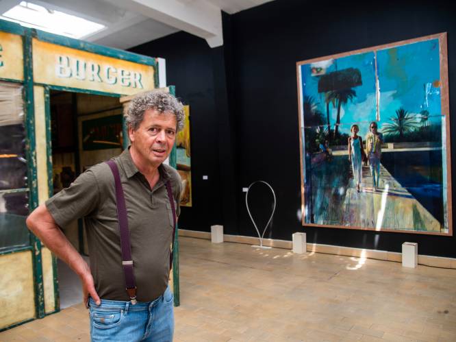 Cecilia Jaime in Kunstgalerij/voormalige schoenenfabriek Sofacq