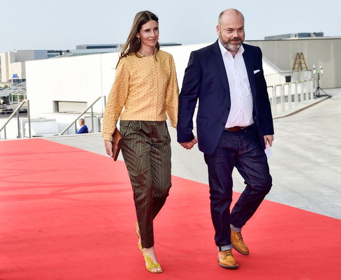 Anders Holch Povlsen met zijn vrouw Anne.