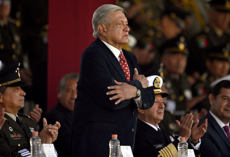Il presidente messicano Andrés Manuel López Obrador Image AFP